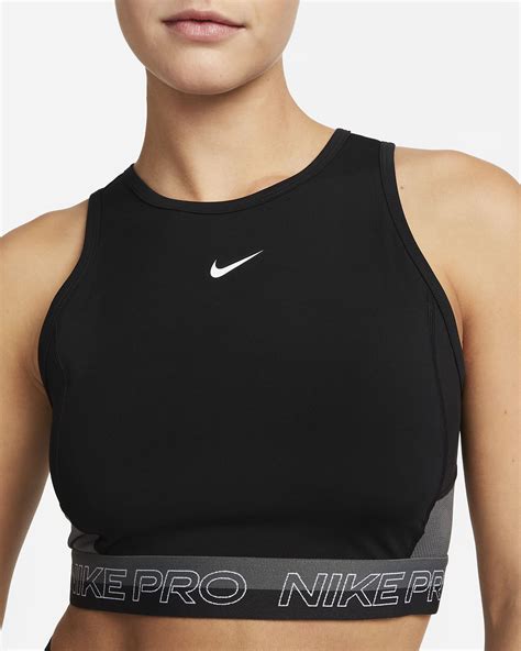 nike pro tank top damen|nike pro cropped tank top.